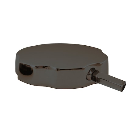 Westbrass Rotating Overflow W/ Pin for Easier Operation and Mushroom Drain Strainer in Oil Rubbed Bronze D50TP-12